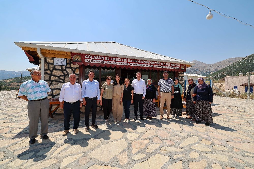 Burdur Belediyeler Birliği Ağlasun'da! Kadın emeğinin değerini vurguladı