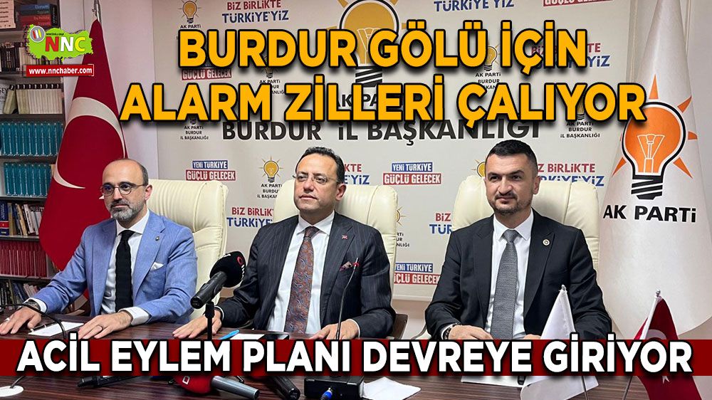 Burdur Gölü için alarm zilleri çalıyor Acil eylem planı devreye giriyor