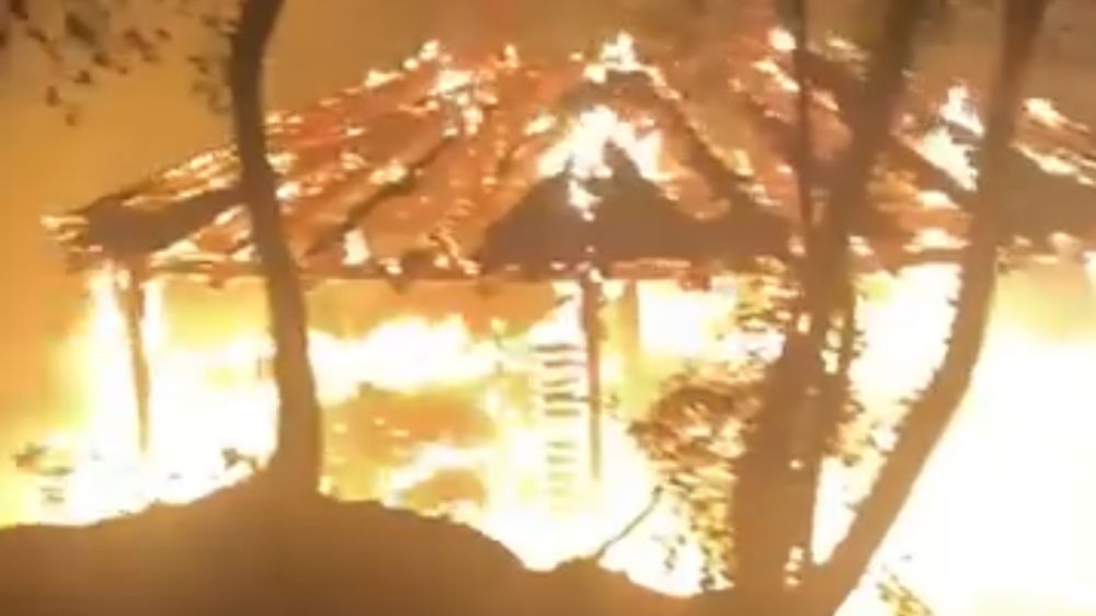 Bursa'da piknikçilerin söndürmeden bıraktığı ateş ormanı küle çeviriyordu