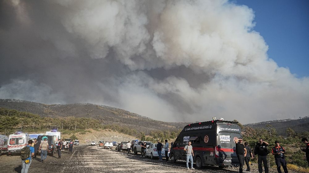 Bursa'daki yangınlara Büyükşehirden 185 araç ve 568 personelle müdahale