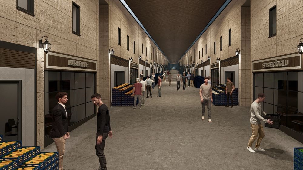 Büyükşehir, Türkiye’nin en gelişmiş ve modern akıllı meyve sebze halini Gazi şehre yapıyor