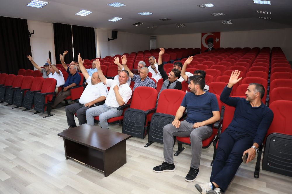 Çameli'nde 2025 yılı biçerdöver fiyatları belirlendi