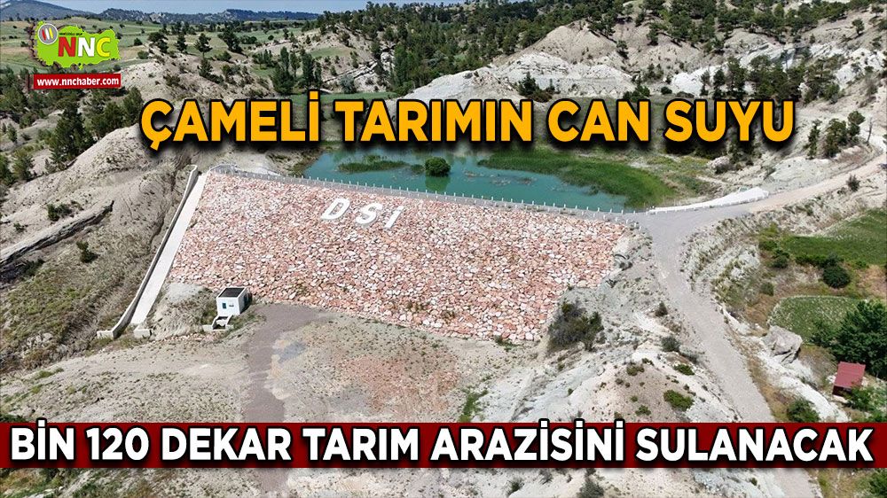 Çameli tarımın can suyu