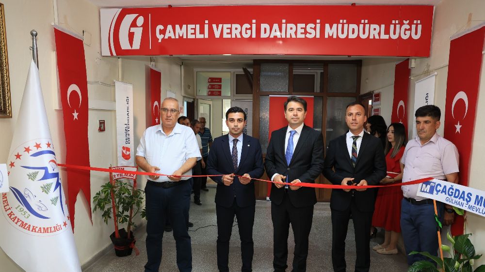Çameli Vergi Dairesi Müdürlüğü törenle açıldı