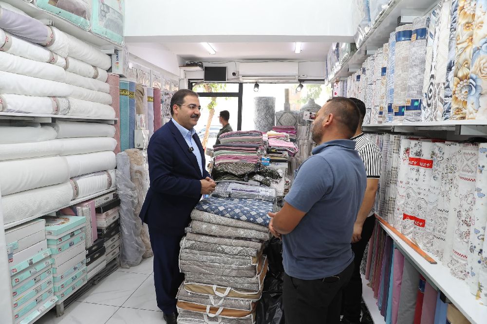 Canpolat, Devteyşti Mahallesi'nde vatandaşla buluştu