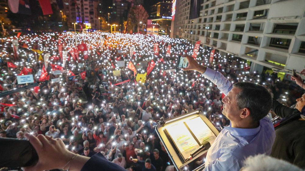 CHP Genel Başkanı Özgür Özel Muhittin Böcek’e destek için Antalya'da