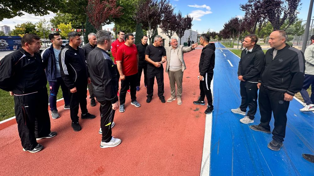 Çorum’da zabıta ekipleri sporla zinde kalıyor