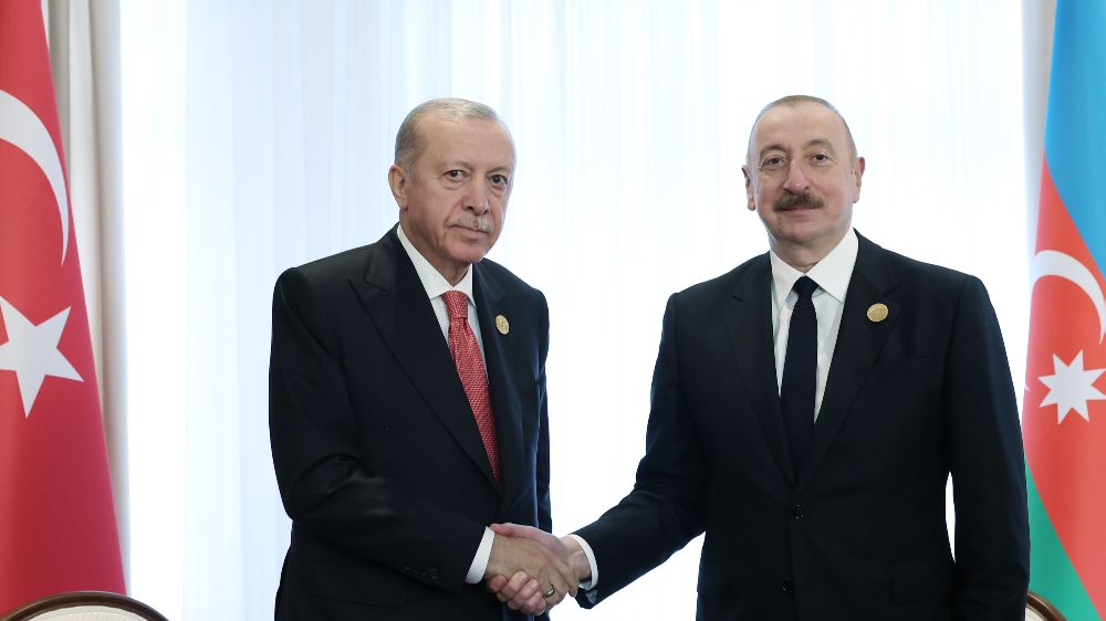 Cumhurbaşkanı Erdoğan, Azerbaycan Cumhurbaşkanı Aliyev ile görüştü