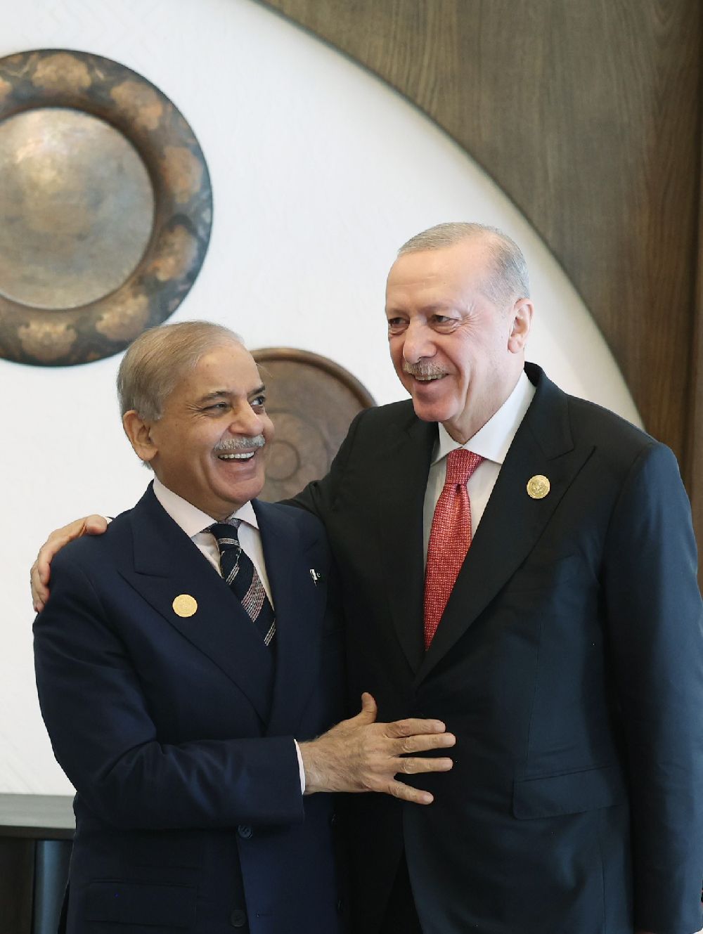 Cumhurbaşkanı Erdoğan, Pakistan Başbakanı Şerif ile görüştü