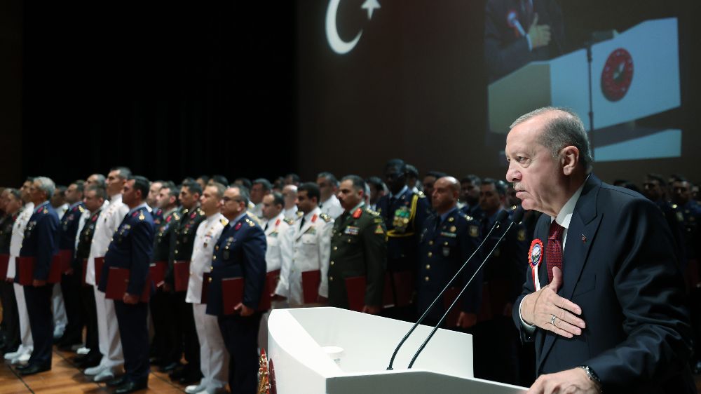 Cumhurbaşkanı Erdoğan: "Terörsüz Türkiye’ ve ‘terörsüz bölge’ hedeflerimize doğru kararlı, ümitli ve dikkatli bir şekilde ilerliyoruz"