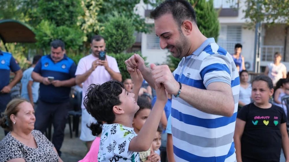  Defne Belediyesi'nin Çekmece Mahallesi'nde düzenlediği etkinlikte çocuklar doyasıya eğlendi