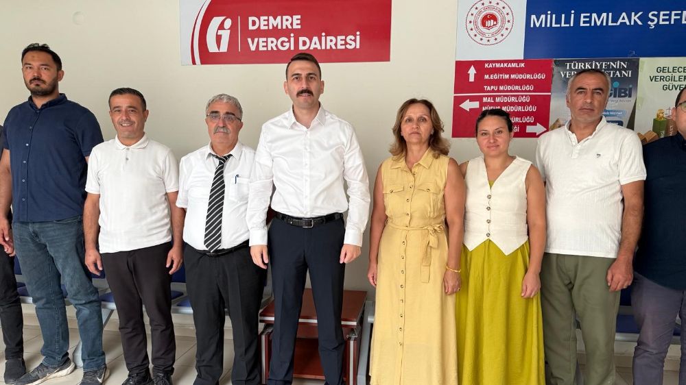 Demre Vergi Dairesi Müdürlüğü hizmete açıldı