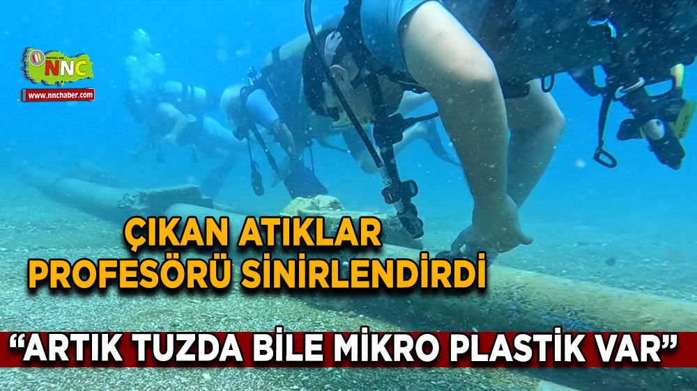 Denizden çıkan atıklar profesörü sinirlendirdi: "Deve kuşu gibi kafasını kuma gömüyor ama vücudu dışarıda"