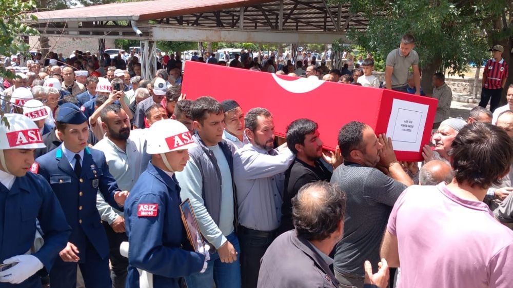 Develili Kıbrıs Gazisi son yolculuğuna uğurlandı