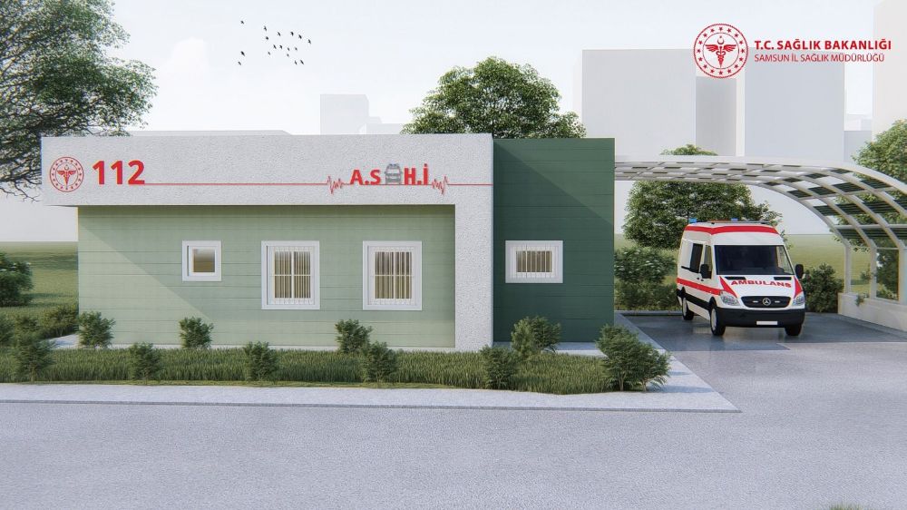 Devlet-vatandaş iş birliğiyle Samsun'a yeni acil sağlık hizmetleri istasyonu