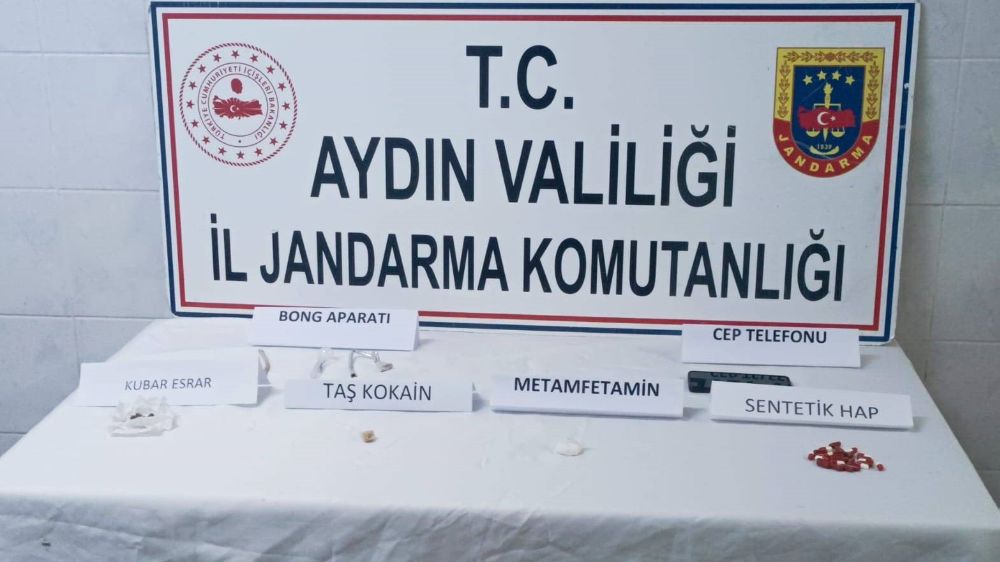 Didim'deki uyuşturucu operasyonunda 1 şüpheli tutuklandı