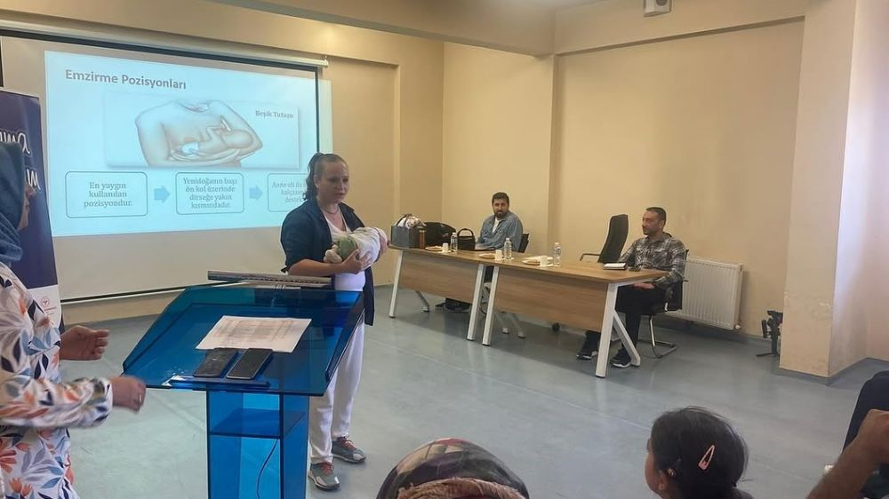 Diyadin'de gebelik eğitimi verildi