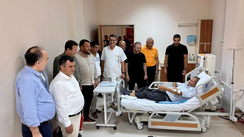Diyaliz hastalarına umut oldu Korkuteli Devlet Hastanesi’ne Anlamlı Bağış