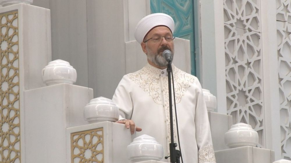 Diyanet İşleri Başkanı Erbaş'tan, orman yangınları sebebiyle yağmur duası