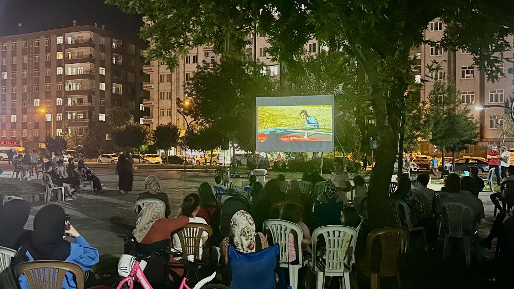 Diyarbakır'da sinema keyfi açık havaya taşınıyor