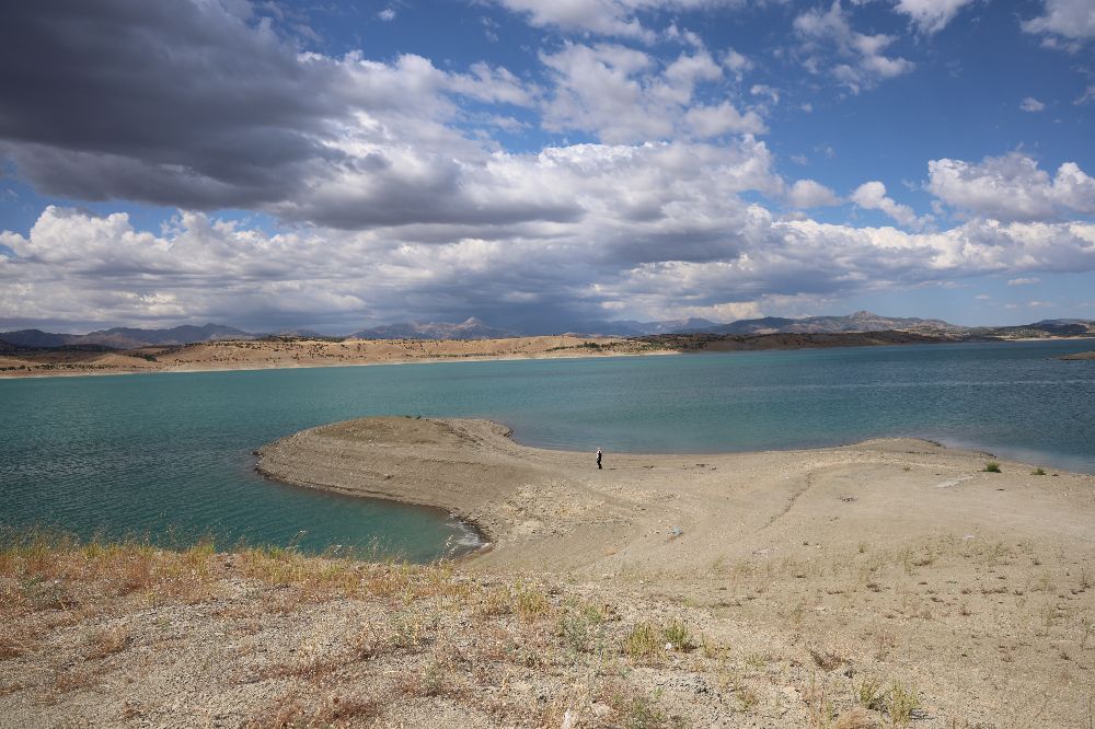 "Diyarbakır'ın Maldivleri" havadan görüntülendi