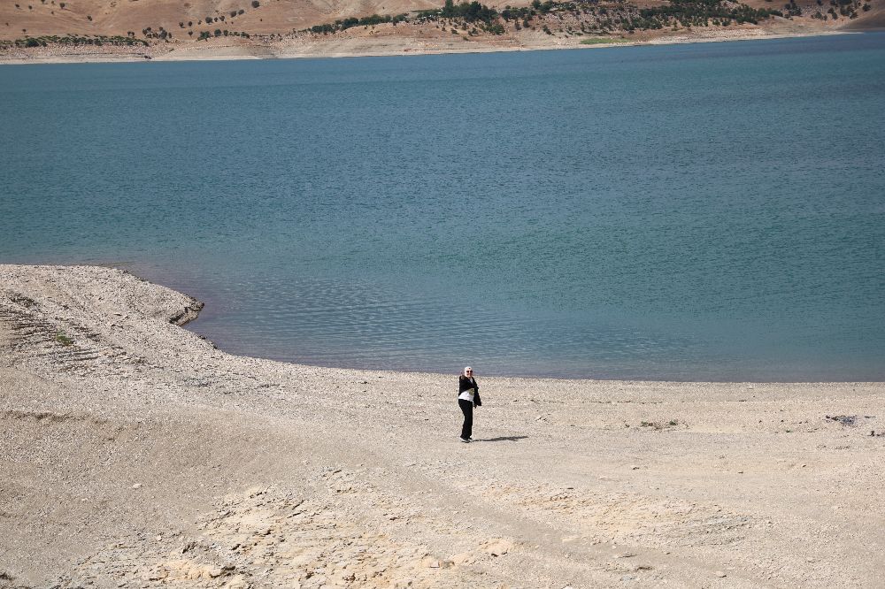 "Diyarbakır'ın Maldivleri" havadan görüntülendi
