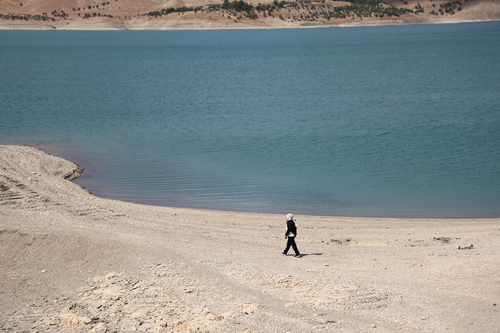 "Diyarbakır'ın Maldivleri" havadan görüntülendi