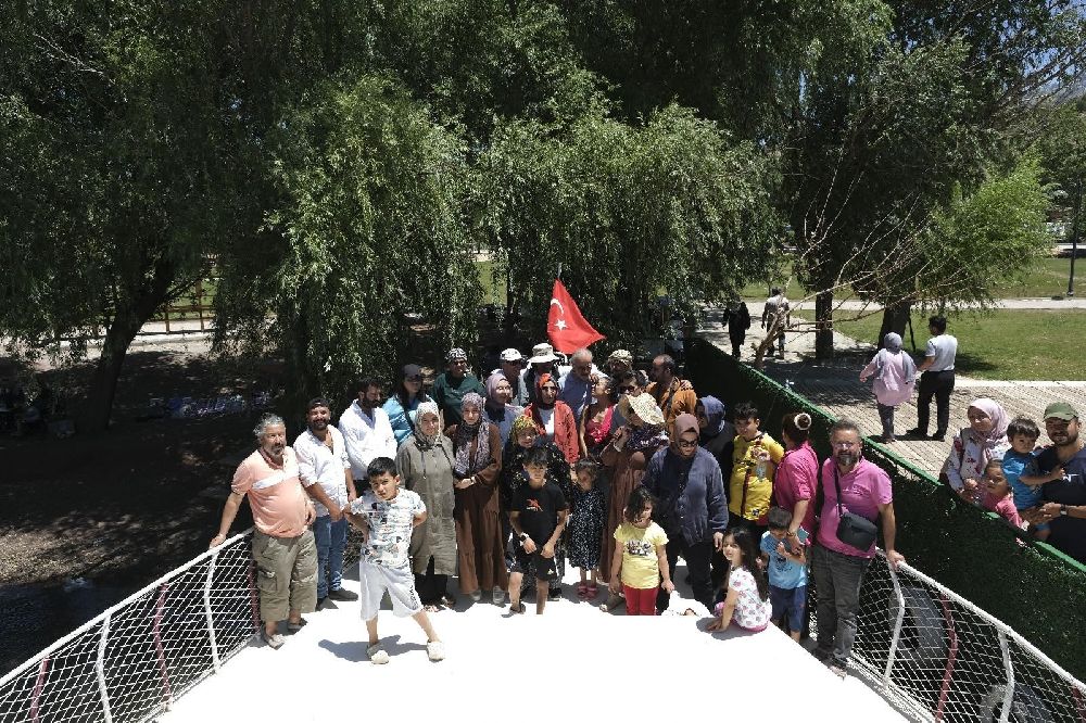 Doğaseverler Gölbaşı ilçesine hayran kaldı