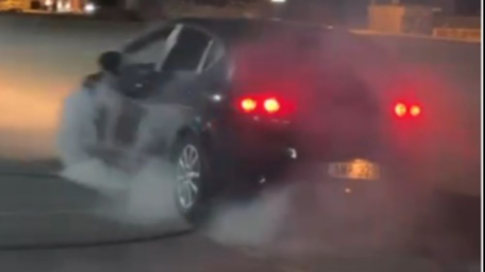 Drift atıp video çektiren sürücüye 55 bin lira ceza