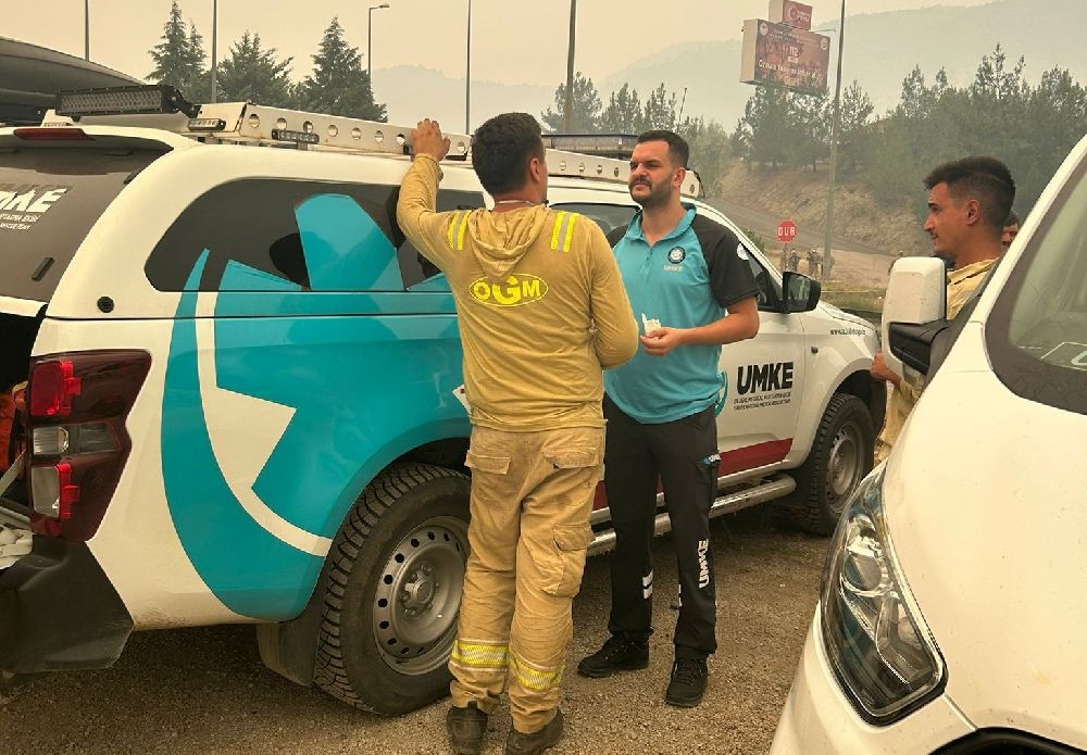 Düzce UMKE ekibi Karabük’te