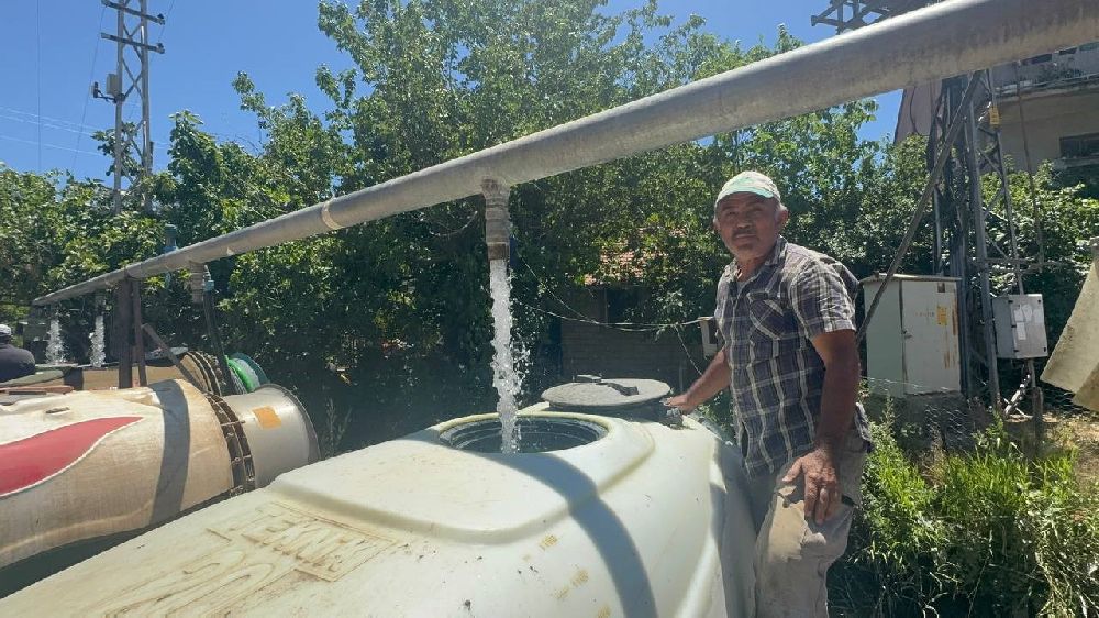 Eğirdir'de elma üreticilerinin su sıkıntısı