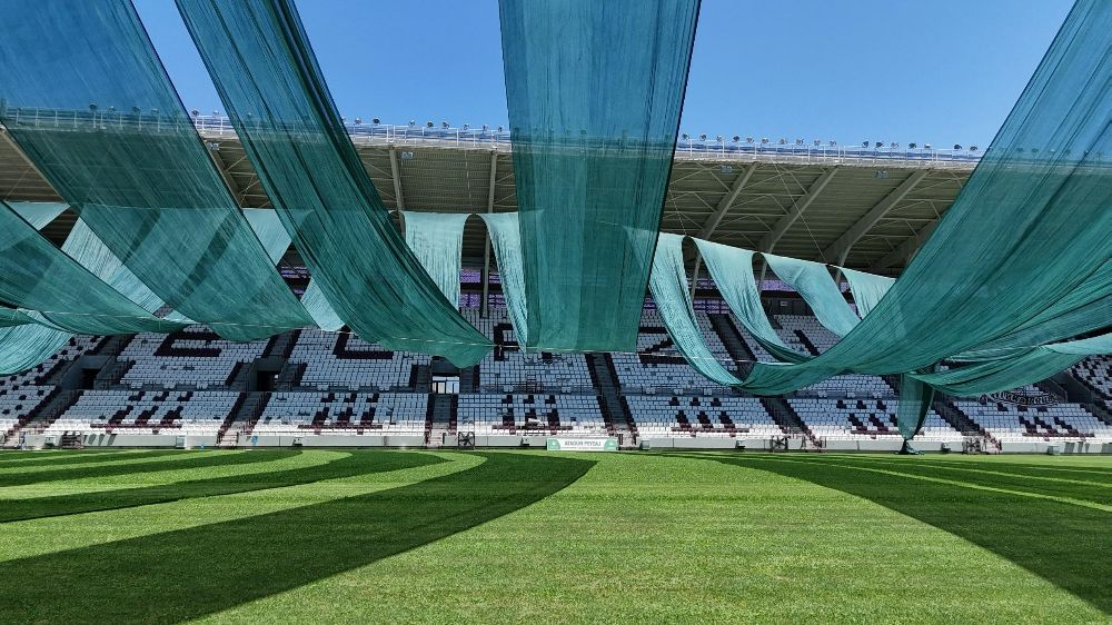 Elazığ Atatürk Stadyumunda ilkler deneniyor