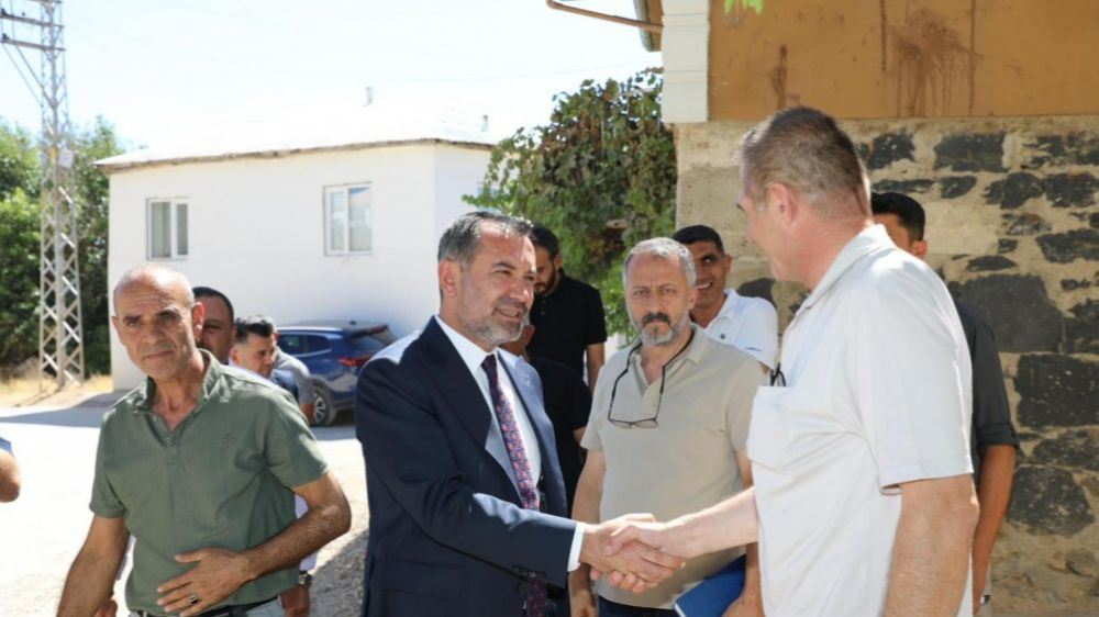 Elazığ Belediye Başkanı Şerifoğulları, incelemelerini sürdürüyor