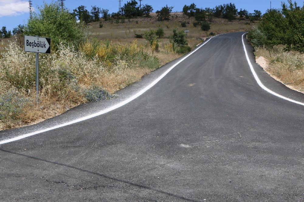 Elazığ’da 4 köyün BSK kaplamalı yol çalışması tamamlandı