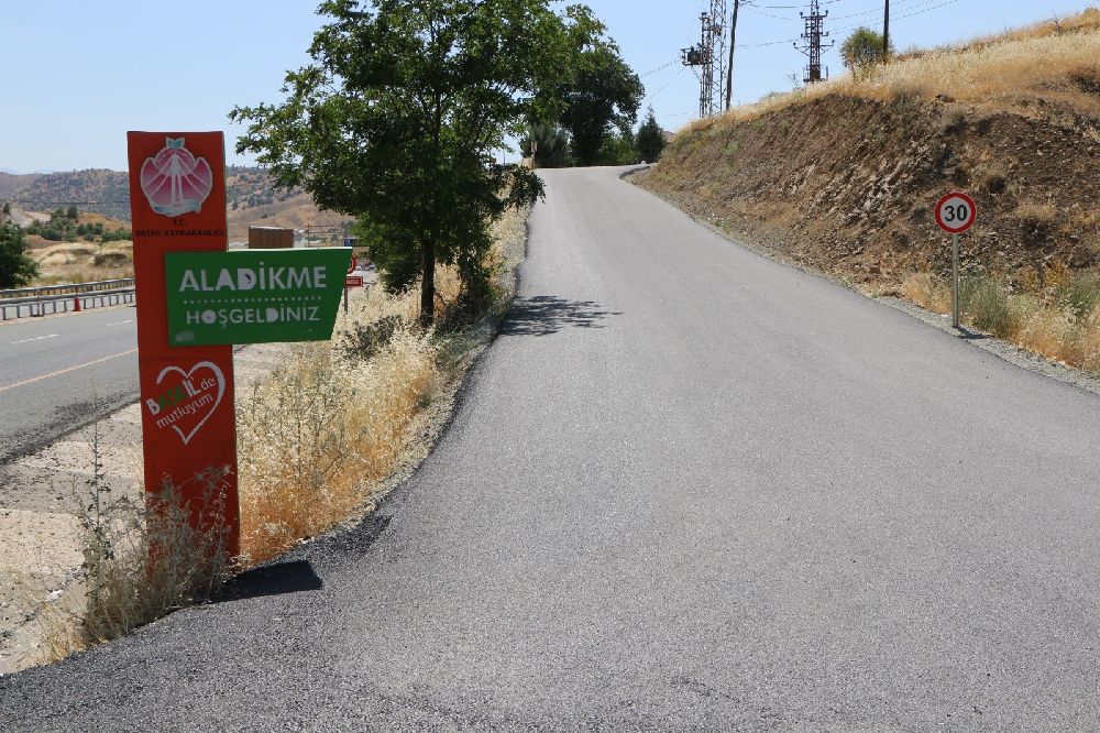 Elazığ’da 4 köyün BSK kaplamalı yol çalışması tamamlandı