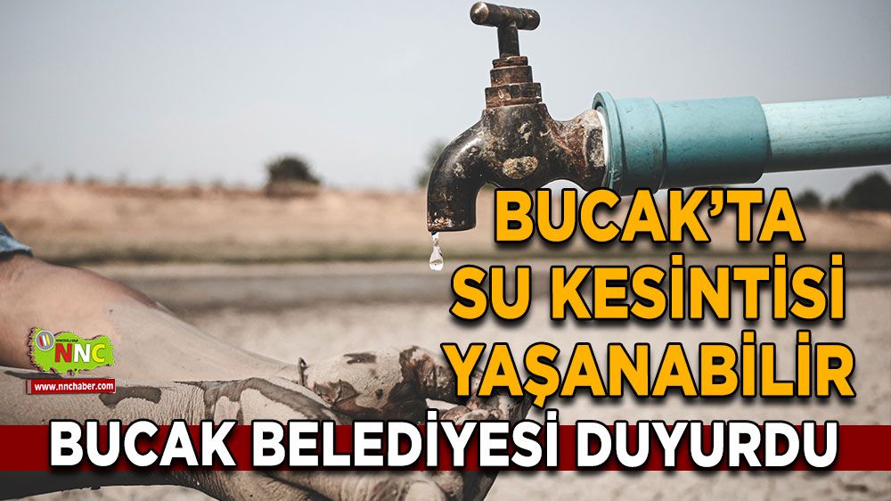 Elektrik bakımı Bucak’ta su kesintisine neden olacak