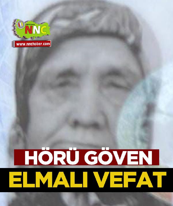 Elmalı Vefat Hörü Göven
