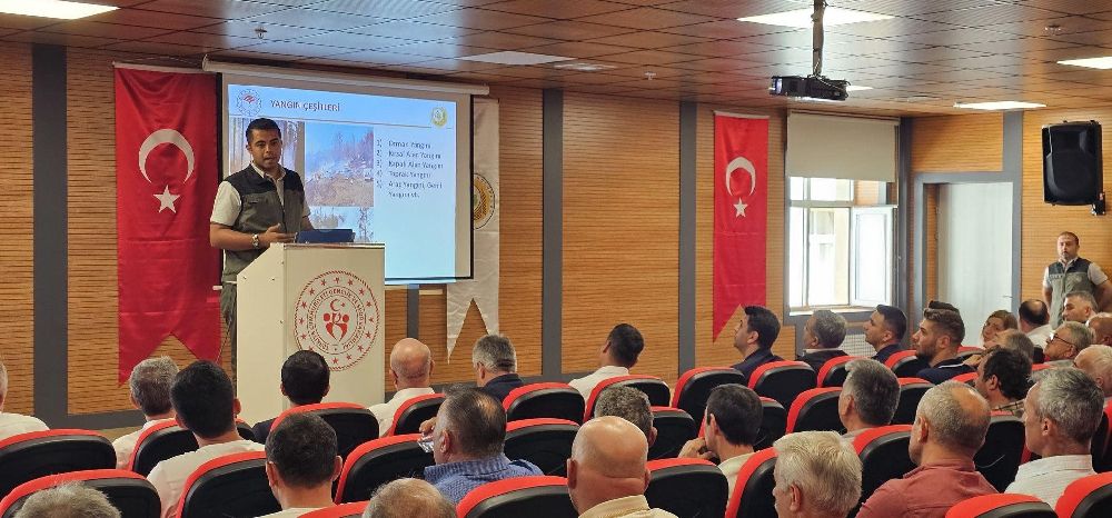 Emet ve Hisarcık’ta orman ve ziraat yangınlarına karşı bilgilendirme eğitimi