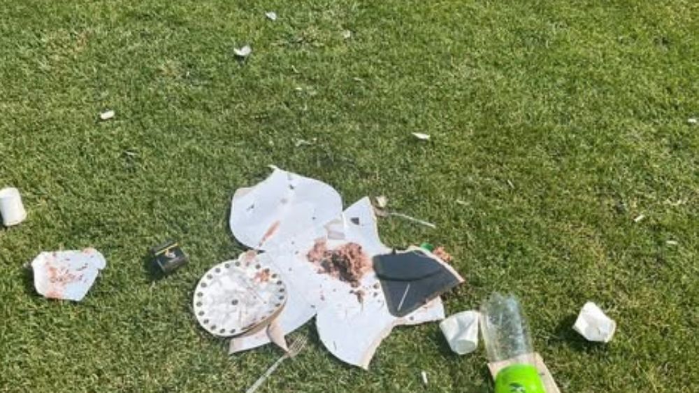 Ertuğrul Gazi Tören Alanı'na yakışmayan görüntüler