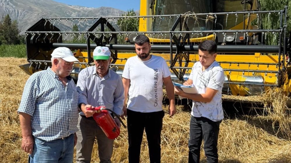  Erzincan’da hasatla birlikte denetimler başladı