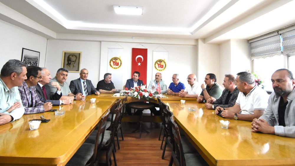 Erzurum Kent Konseyi'nden DAGC Başkanı Türkez'e hayırlı olsun ziyareti