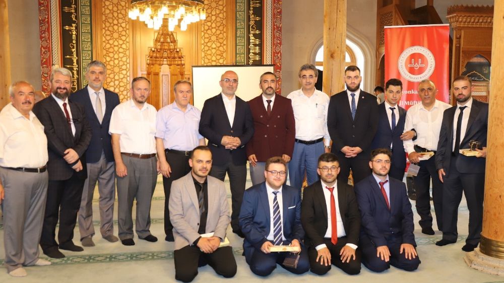 Ezanı Güzel Okuma Yarışması'nın bölge finali  Afyon'da yapıldı işte finalist 