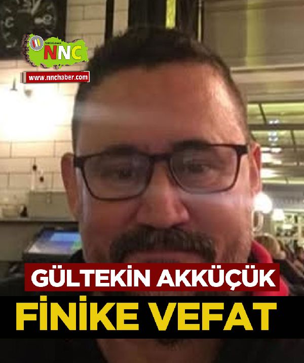 Finike Vefat Gültekin Akküçük