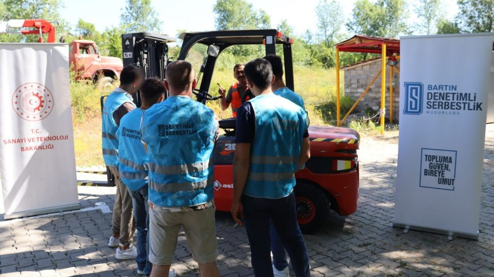 Forklift Eğitimi kapsamında usta çırak buluşmaları