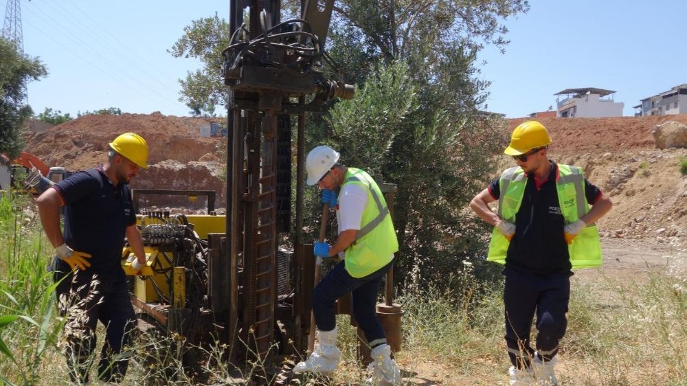 Gaziemir eski kurşun fabrikası alanında sondaj başladı