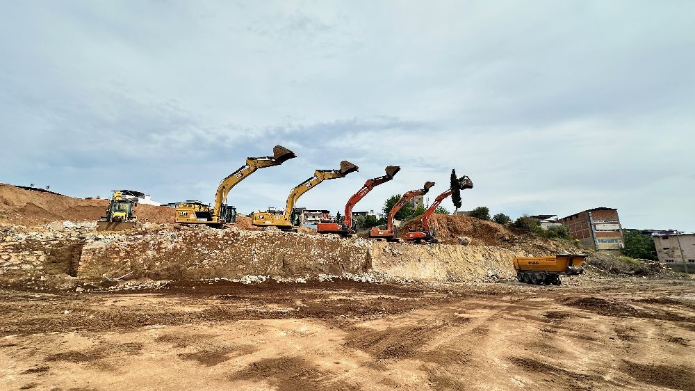 Gaziemir eski kurşun fabrikası alanında sondaj başladı