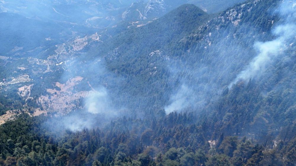Gazipaşa'daki orman yangını 3. gününde kontrol altına alındı