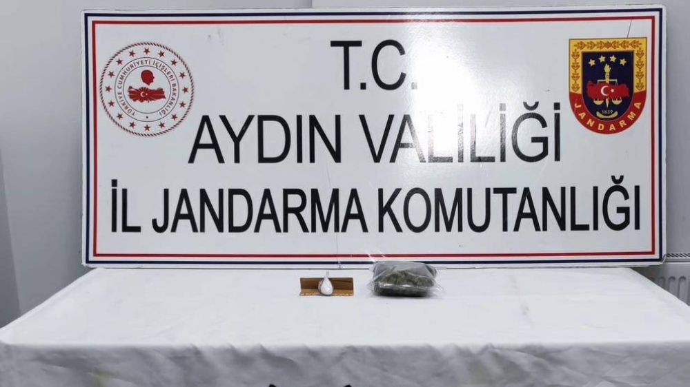 Germencik’te durdurulan araçta uyuşturucu ele geçirildi