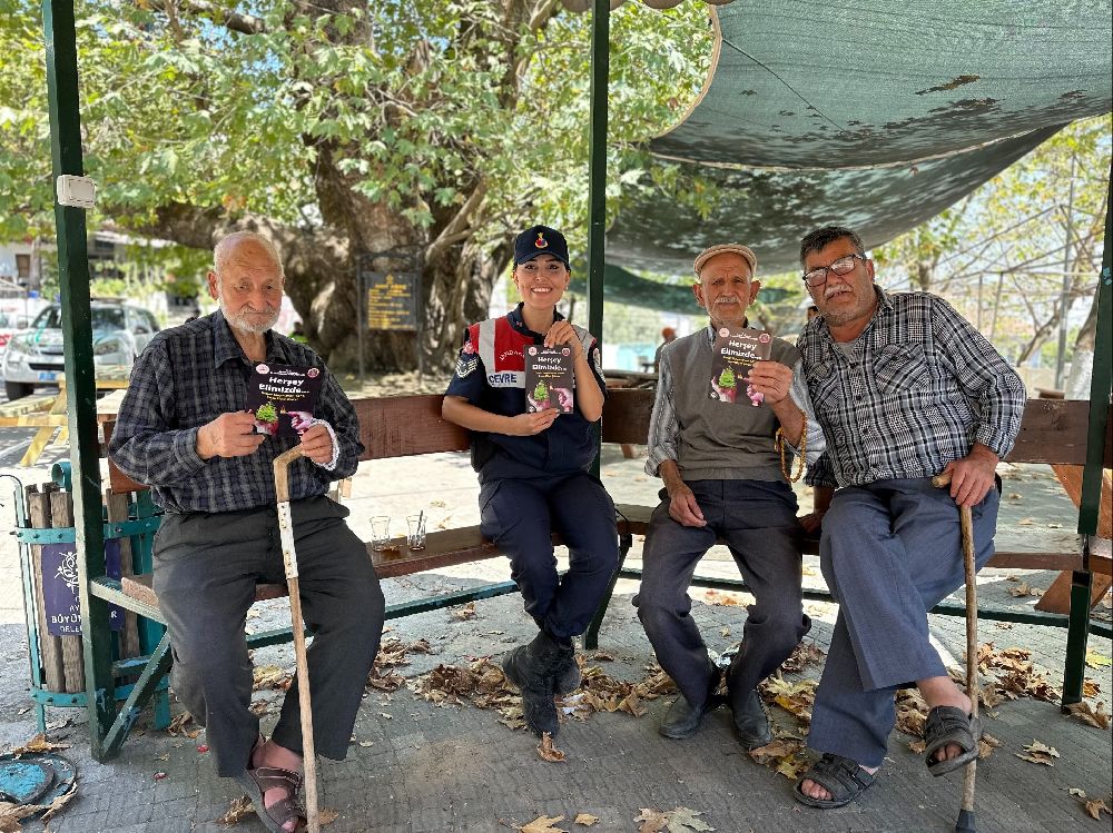 Germencik’te vatandaşlar yangınlara karşı bilgilendirildi
