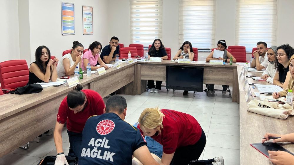 Göreve yeni başlayan 112 personeline temel modül eğitimi verildi